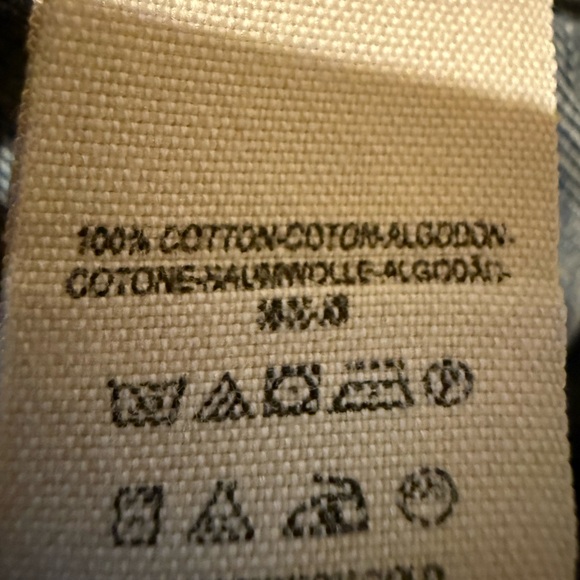 Free People Blue Denim Jacket with Gray Hood - Picture 7 of 7